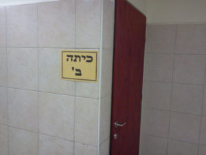 Création de classes à la Yechiva Ketana du Rav Chalom Péretz Chlita à Bnei Brak